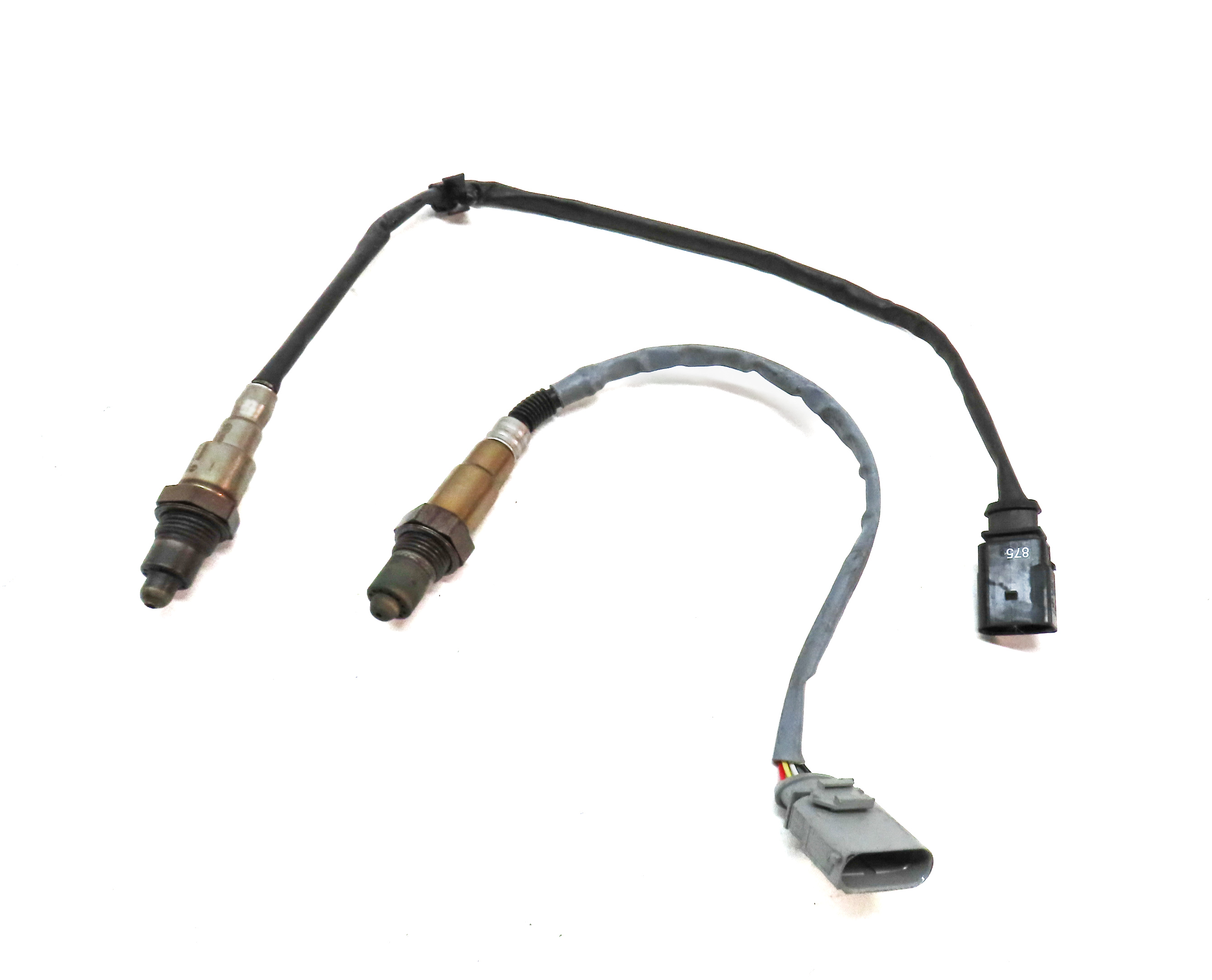 18 AUDI A4 (B9 8W) 2.0L TURBO (DBPA) ENGINE OXYGEN O2 LAMBDA PROBE SENSOR SET/2 — exact item pictured